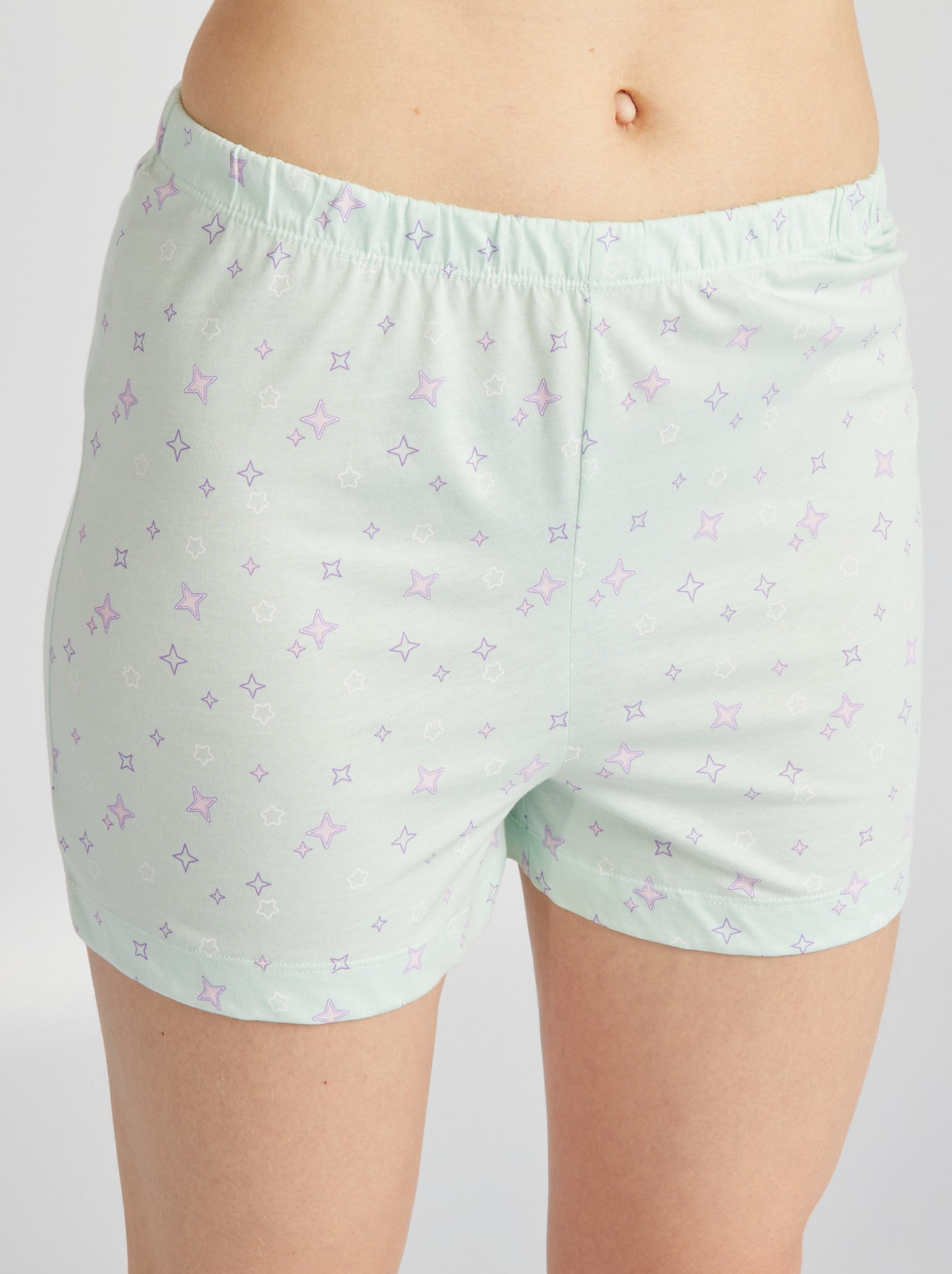 Pigiama t-shirt + shorts 'Star Wars' - VERDE