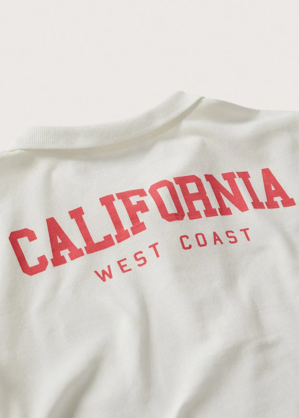 Polo crop cotone