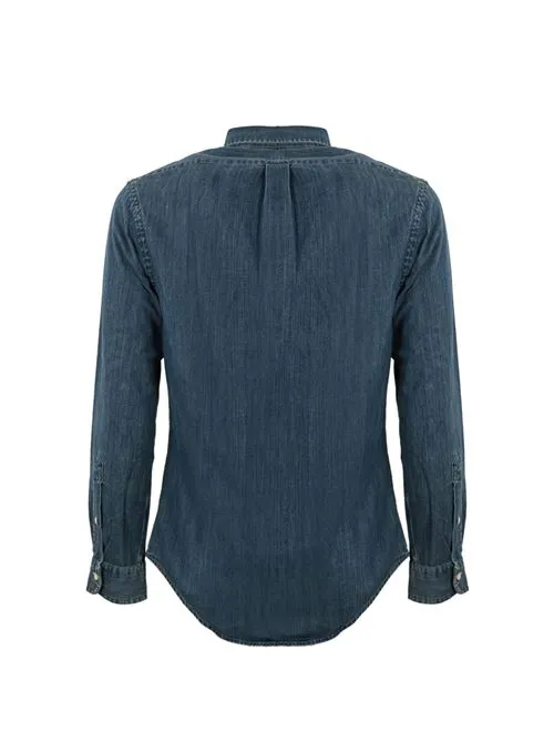 POLO RALPH LAUREN     Camicia denim Polo Ralph Lauren blu