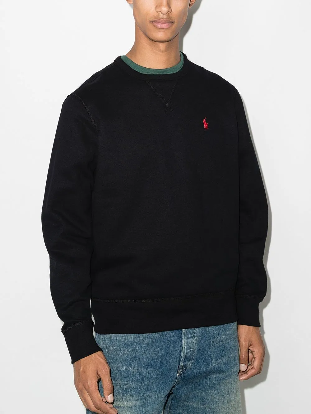 Polo Ralph Lauren-Felpa con ricamo
