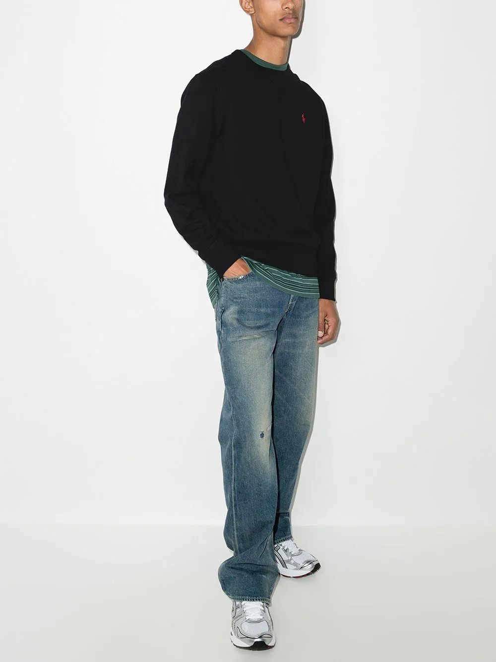 Polo Ralph Lauren-Felpa con ricamo