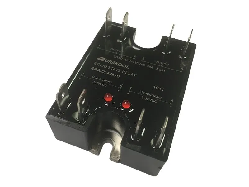 Relè a stato solido SRA2Z-25K-D, Montaggio a innesto, 25 A, 480 V CA SRA2