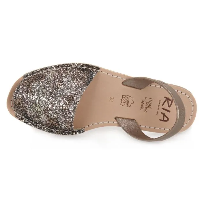RIA MENORCA GLITTER TYE DYE BROWN