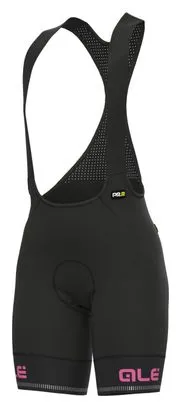 Salopette Alé Sella Plus Donna Nero/Rosa Fluo