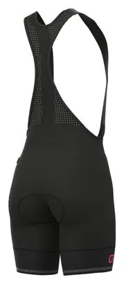 Salopette Alé Sella Plus Donna Nero/Rosa Fluo