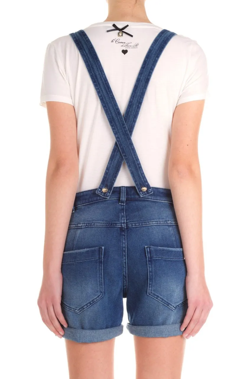 Salopette in denim Denim