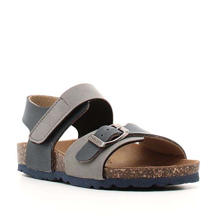 SANDALO BAMBINO MICROPELLE JEANS JEANS