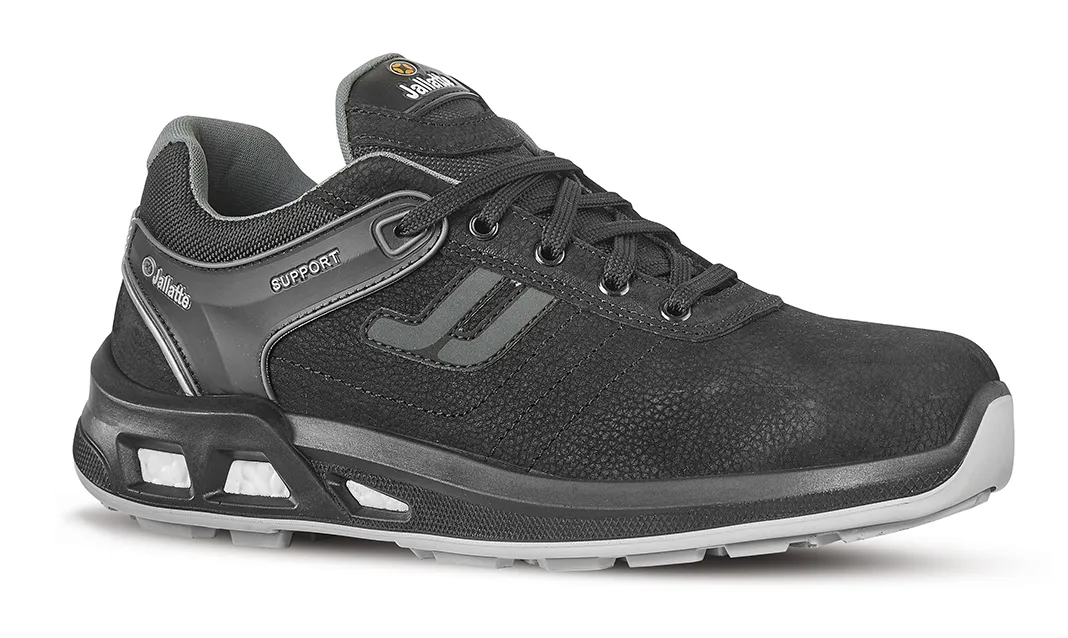 Scarpe sportive antinfortunistiche S3 Jallatte J ENERGY, , Unisex tg. 45, col. Nero, resistenti all'acqua, con puntale