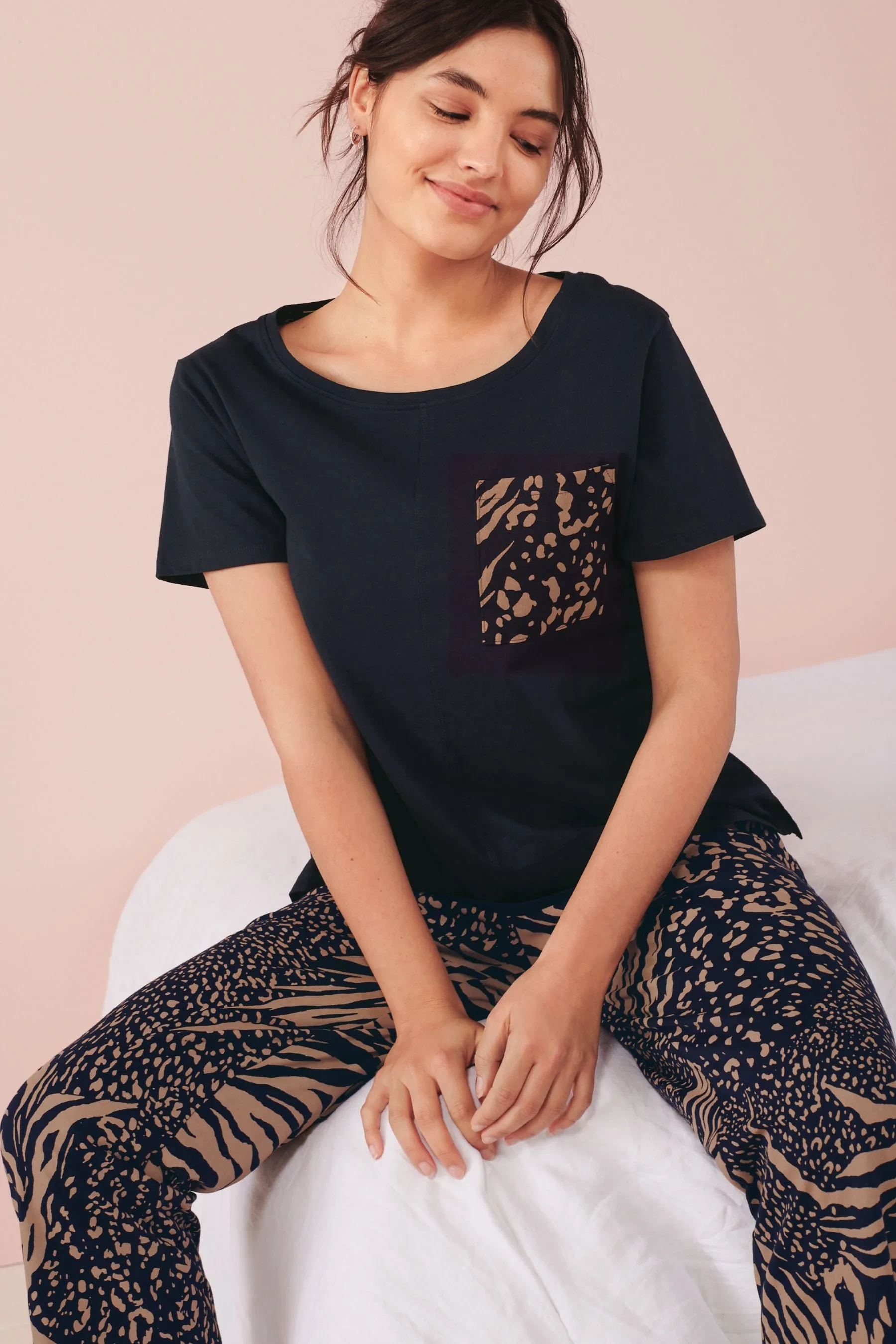 Short Sleeve 100% Cotton Pyjamas    