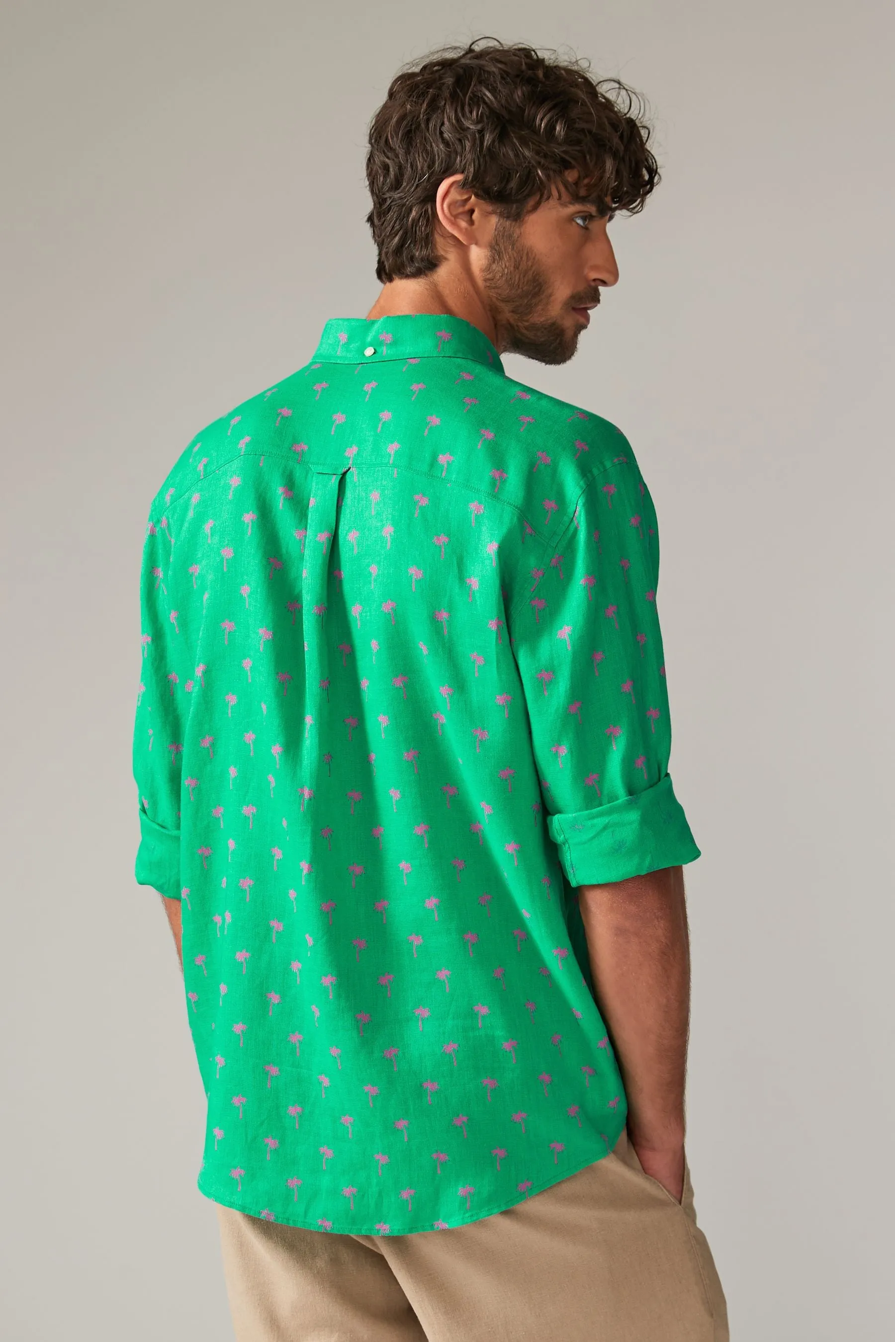 Signature - Camicia 100% lino in Manica lunga