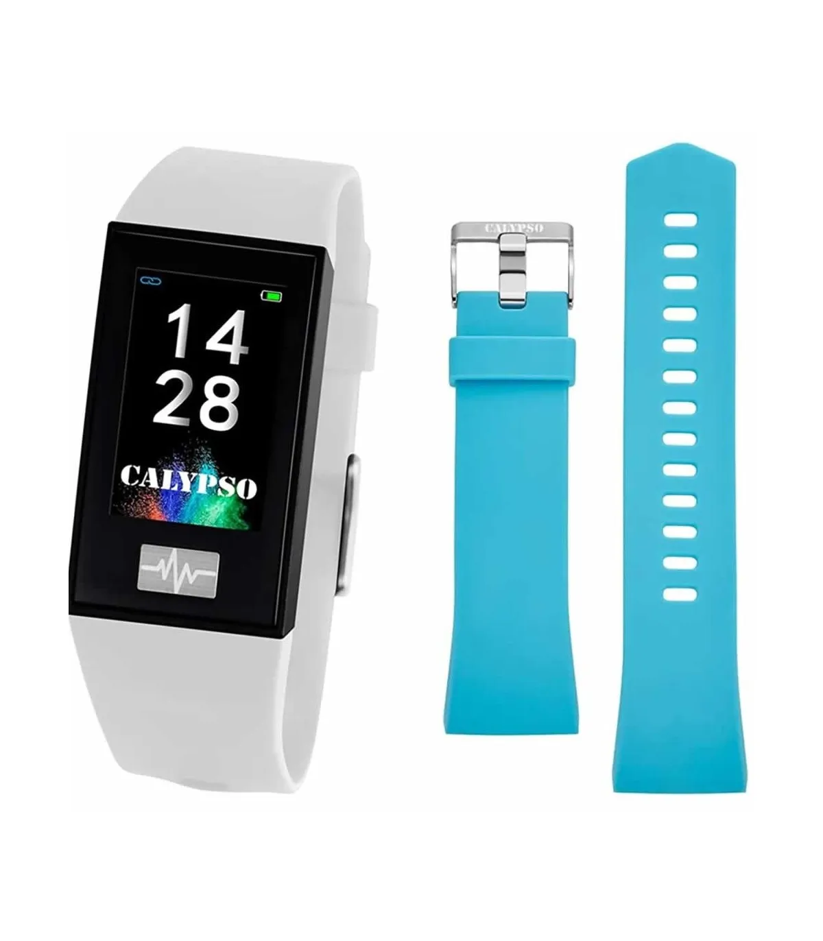 Smartband Calypso Festina K8500 Smartwatch Multifunzione Bianco/Celeste