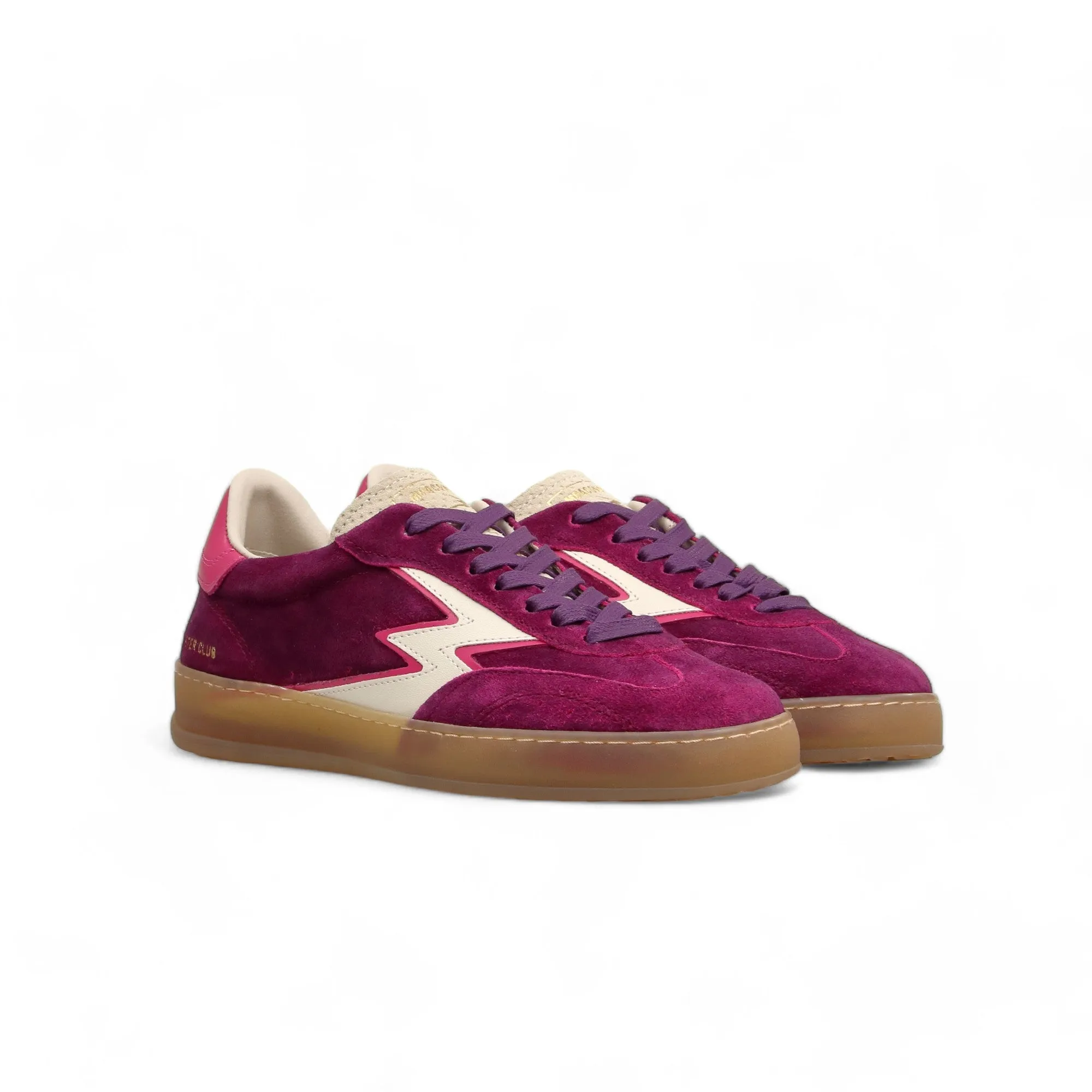 Sneaker Club Suede Overdye Rosa