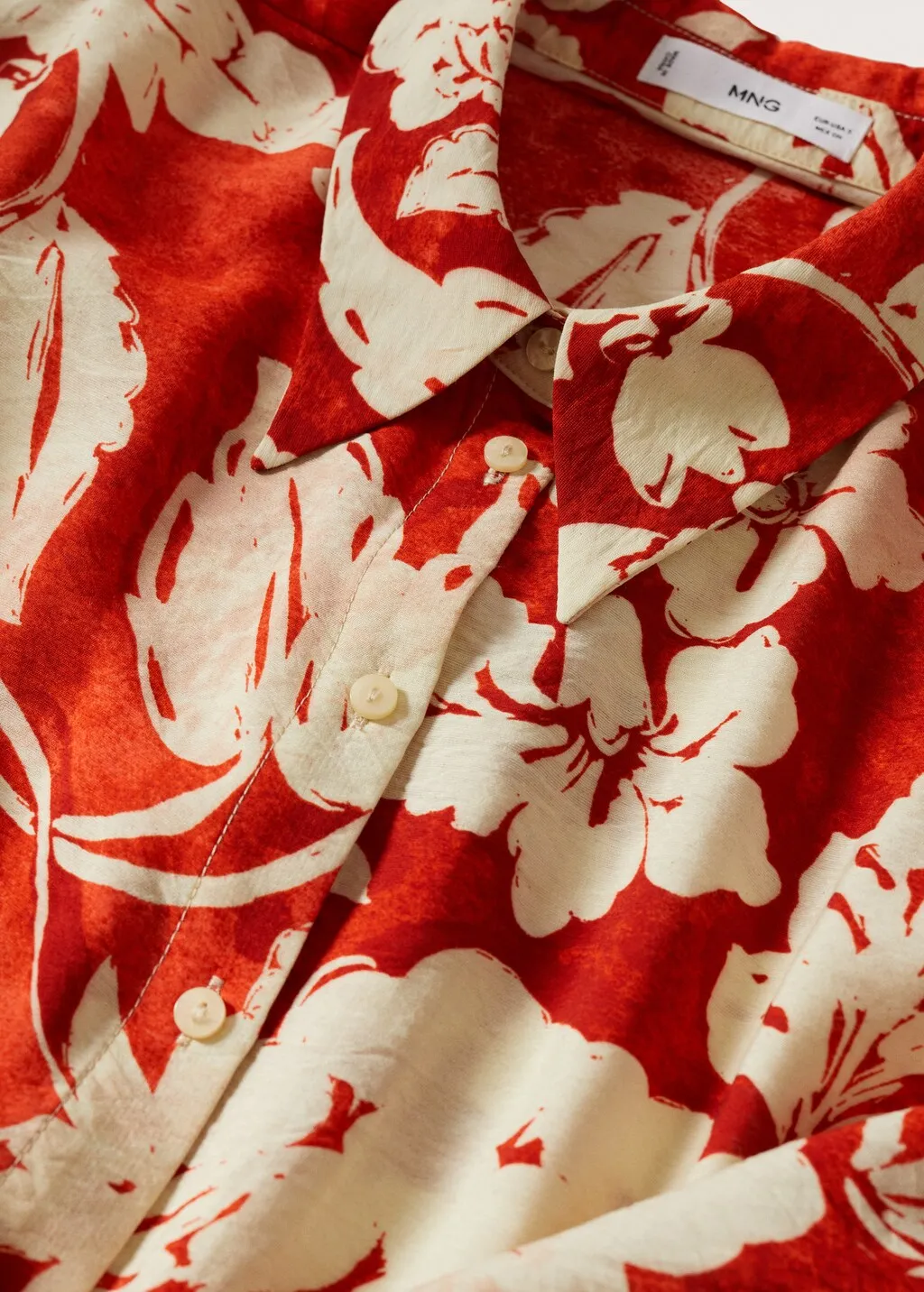 Vestito camicione fiori