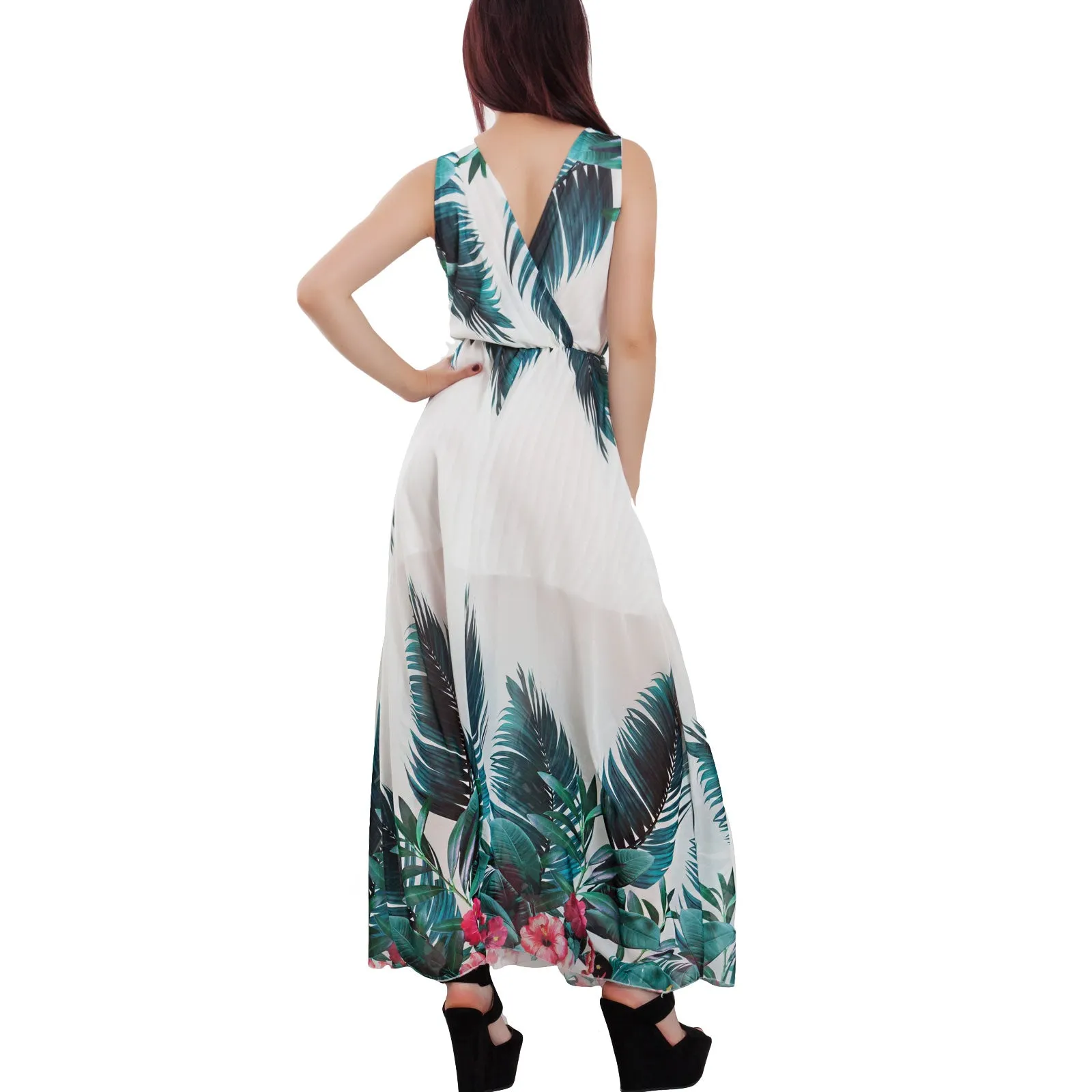 Vestito donna abito lungo JL-2679