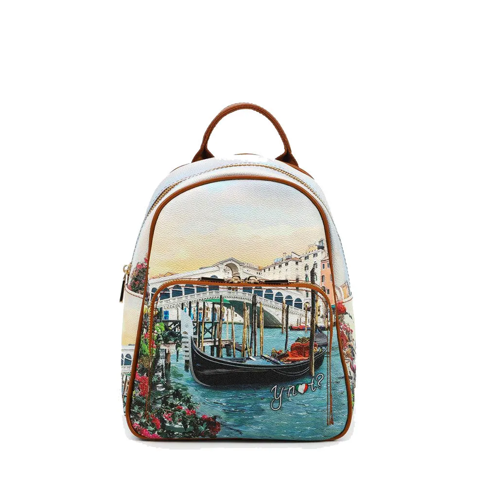 Zaino Donna Y NOT YES-578 stampa Canaletto