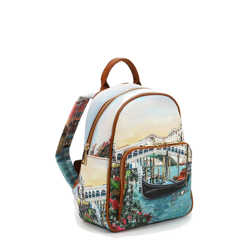 Zaino Donna Y NOT YES-578 stampa Canaletto